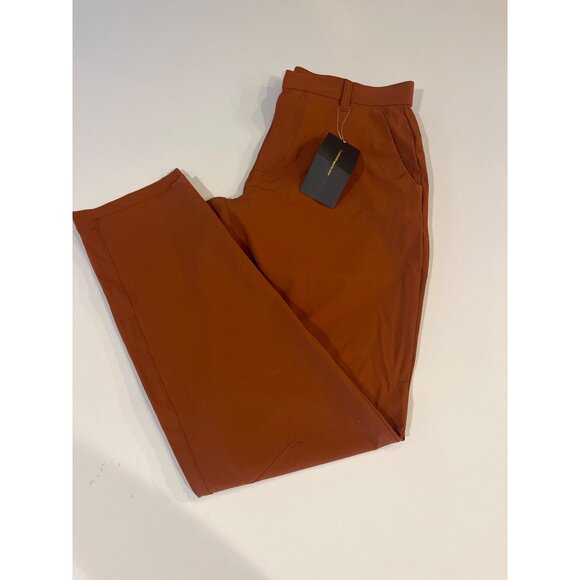 Mier Mens Rust Brown Pants With Tags - Picture 1 of 8
